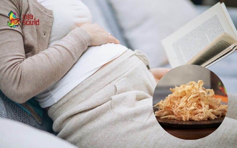 Mẹ bầu có thể ăn mực khô từ tháng thứ 4 nếu chế biến đúng và ăn lượng hợp lý