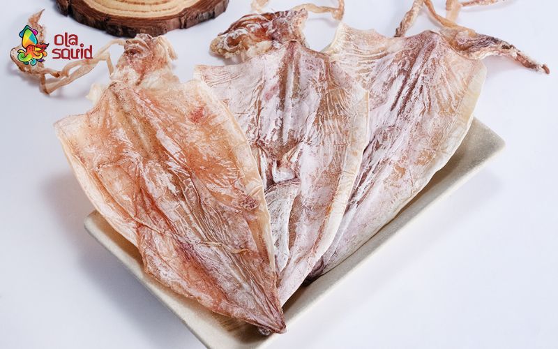 Whole Dried Squid A2 | Size 23–30 pieces/kg 8 Whole Dried Squid A2 Line
