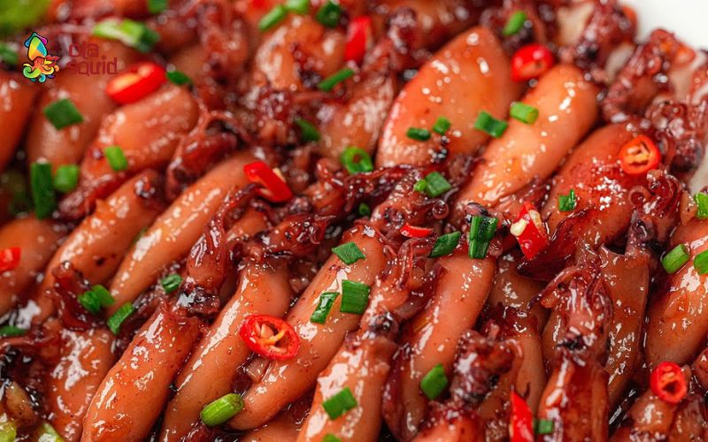 Mực nhỏ là món quà dinh dưỡng từ đại dương, giàu protein, omega-3, rất tốt cho sức khỏe 