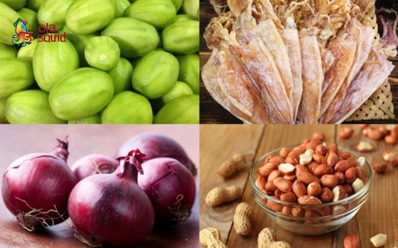 Nguyên liệu tuy đơn giản nhưng chính sự tinh tế trong cách lựa chọn lại quyết định độ ngon của món gỏi