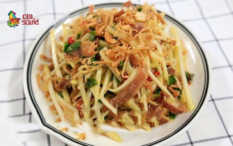 Giải đáp thắc mắc giúp bạn làm và bảo quản gỏi xoài khô mực đúng cách