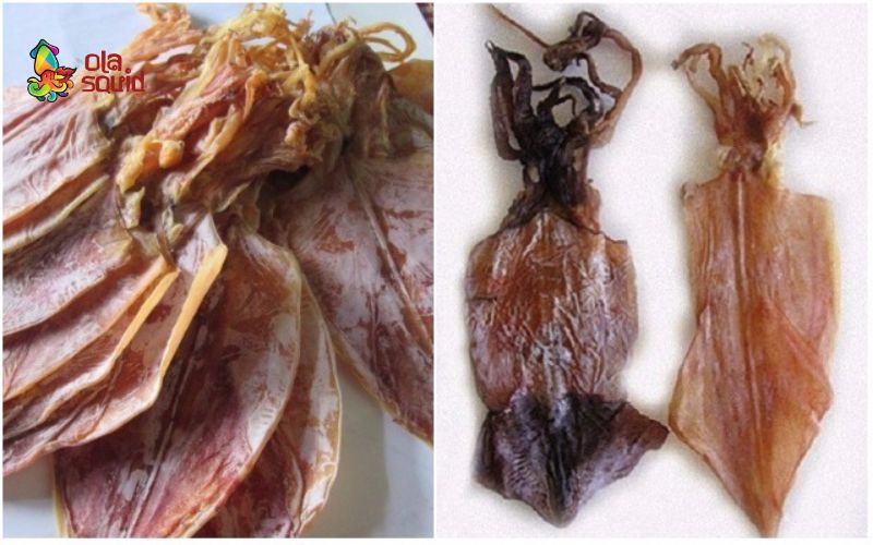 Góc nhìn so sánh mực khô thật và mực kém chất lượng qua hình ảnh