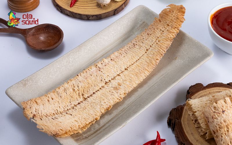 Khô mực cán tẩm vị A3 làm từ mực thật, sạch, an toàn thực phẩm