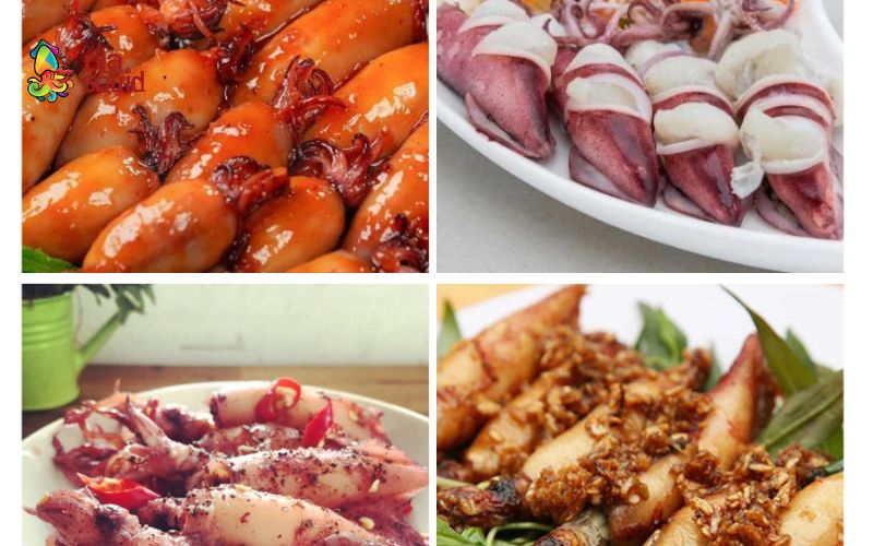  Mực trứng biến hóa thành loạt món ăn hấp dẫn khiến cả nhà mê tít!