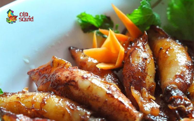 Top 11 địa chỉ mua mực trứng ở Hà Nội uy tín và giá ưu đãi 10 Mực trứng rim me đậm đà, ăn rất hao cơm