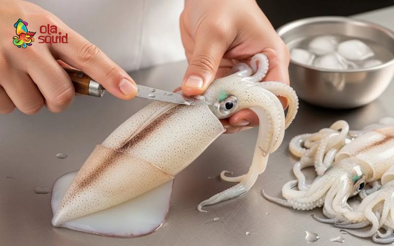 Top 11 địa chỉ mua mực trứng ở Hà Nội uy tín và giá ưu đãi 7 Sơ chế mực trứng tươi đơn giản