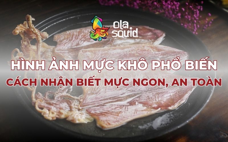 Hình ảnh mực khô phổ biến - Cách nhận biết mực ngon, an toàn