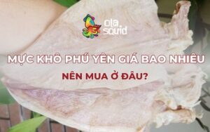 Giá mực khô Phú Yên và địa chỉ mua uy tín