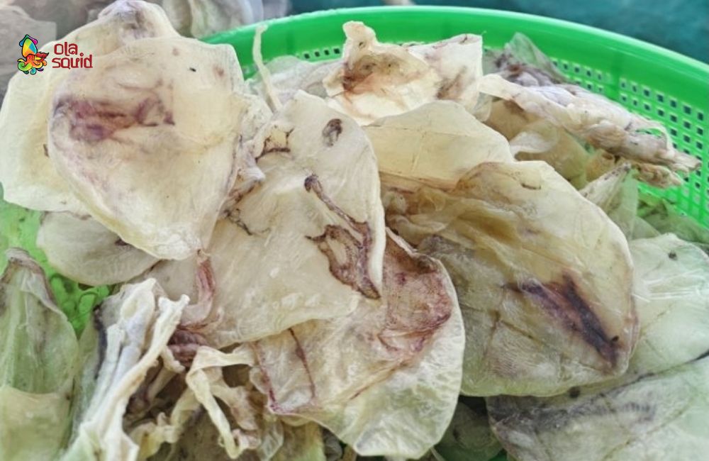 Khô mực đồng tiền là gì? Giá bao nhiêu, mua ở đâu ngon? 5 Khô mực đạt chất lượng sẽ có màu hồng nhạt pha trắng đều