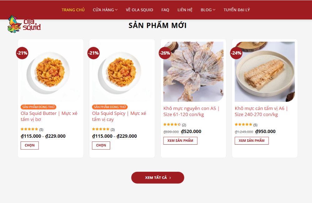 Khô mực đồng tiền là gì? Giá bao nhiêu, mua ở đâu ngon? 6 Chọn mua khô mực uy tín, chất lượng trên Ola Squid