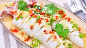 Cách chế biến mực hấp hành đơn giản mà ngon khó cưỡng