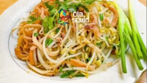mực xào giá