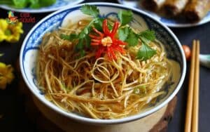 bamboo shoot and squid soup