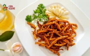 dried squid fried with fish sauce