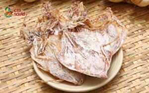 dried squid with garlic