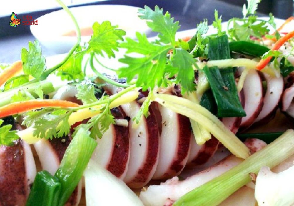 Mực lá là mực gì? Làm món gì ngon? 9 Mực hấp gừng thơm ngọt, giòn tự nhiên