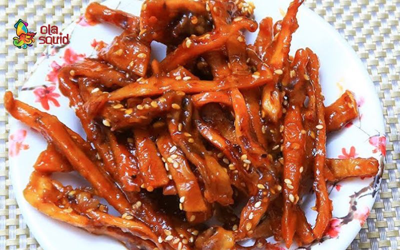 Cách làm mực sốt me chua ngọt, ngon khó cưỡng 3 Món khô mực rim me giòn dai hấp dẫn mà ai cũng khen ngon