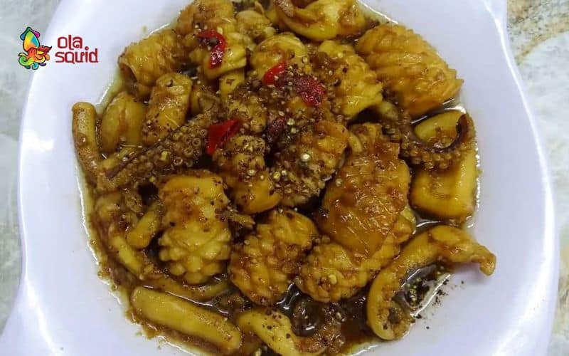 Cách làm món mực kho tiêu đậm vị, càng ăn càng mê 3 Món mực tươi kho tiêu đậm vị, ăn cực kỳ đưa cơm