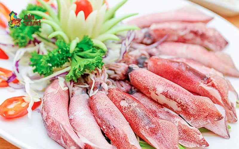 Mực nháy là gì? Các món ngon làm từ mực nháy 9 Mực nháy hấp với hành gừng cực giòn ngọt, càng ăn càng cuốn
