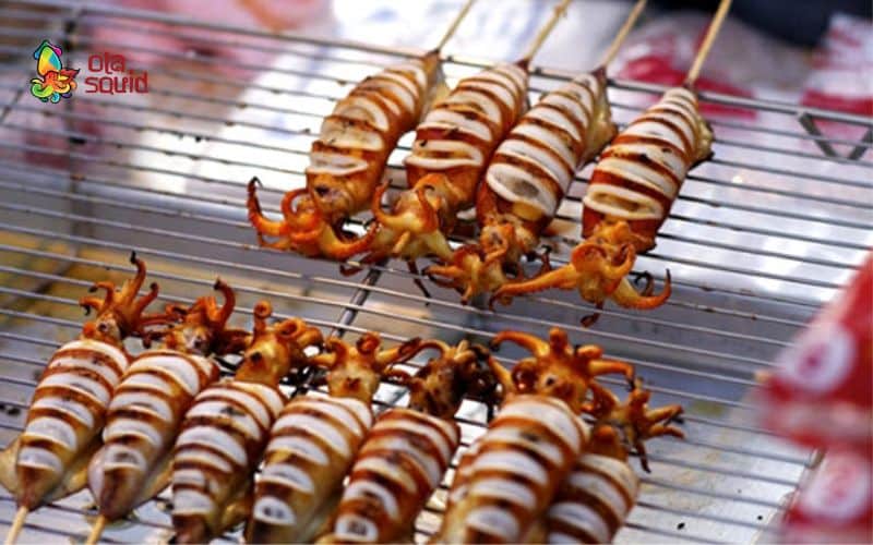 Mực nháy là gì? Các món ngon làm từ mực nháy 10 Mực nháy nướng muối ớt thơm ngây ngất