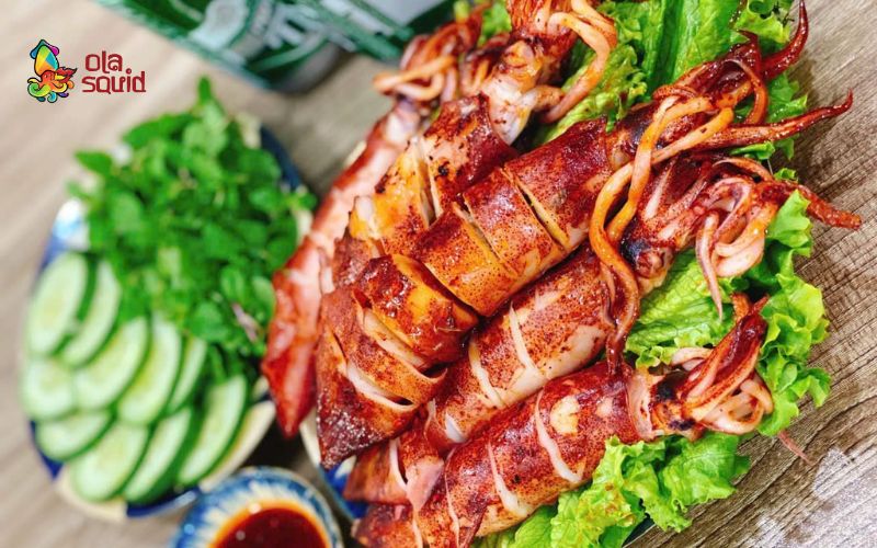 What is Frozen Calamari? Benefits and How to Cook It 4 Spicy satay grilled squid is fragrant and addictive