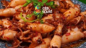 Mực rim tỏi ớt