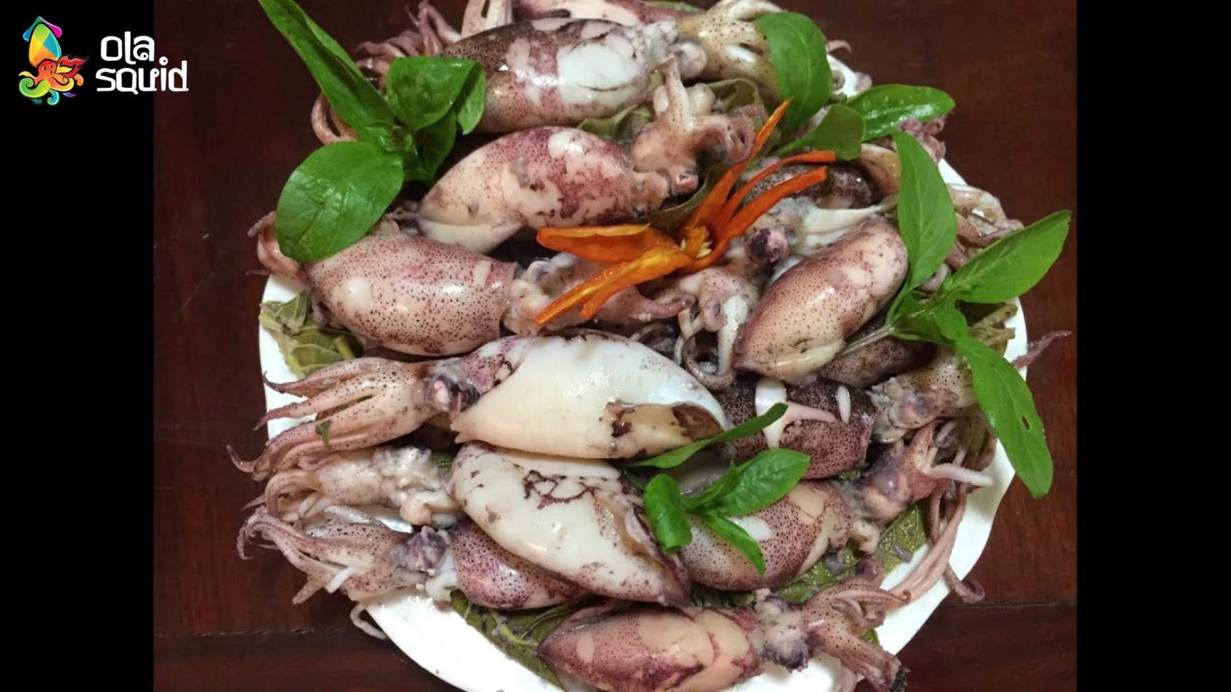 How to Steam Tiny Squid for Natural Fragrance, Crispness, and Sweetness 9 Steamed bobtail squid with guava leaves, both unique and appealing