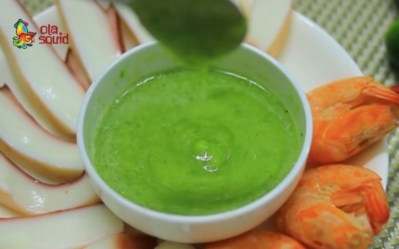 Cách làm mực hấp sả thơm ngon, giòn ngọt không tanh 7 Muối ớt xanh chấm mực hấp càng ăn càng mê