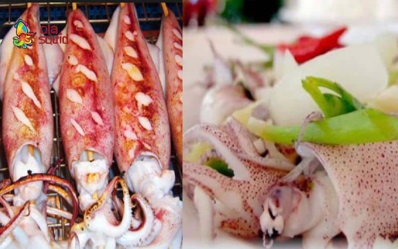 Cách phân biệt mực lá và mực ống? Nên chọn loại nào? 2 Mực lá và mực ống có thể chế biến đa dạng các món khác nhau