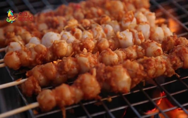 Bật mí 14 cách làm mực nướng ngon không nên bỏ qua 4 Món răng mực nướng ướp sa tế dai giòn