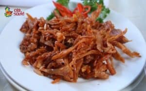 braised squid with fish sauce