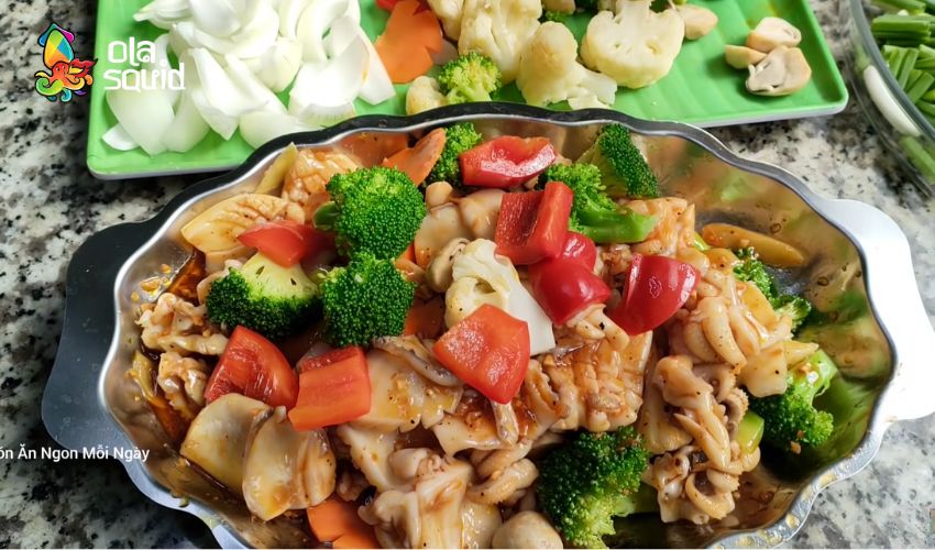 Cách làm mực né rau củ ngon bùng vị với công thức cực dễ 5 Hướng dẫn chi tiết cách làm mực né tại nhà