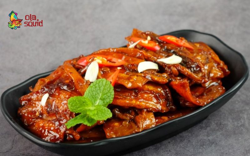 Cách làm mực ngào Bình Định hấp dẫn mà ai cũng mê 3 Quy trình chế biến món mực ngào chi tiết