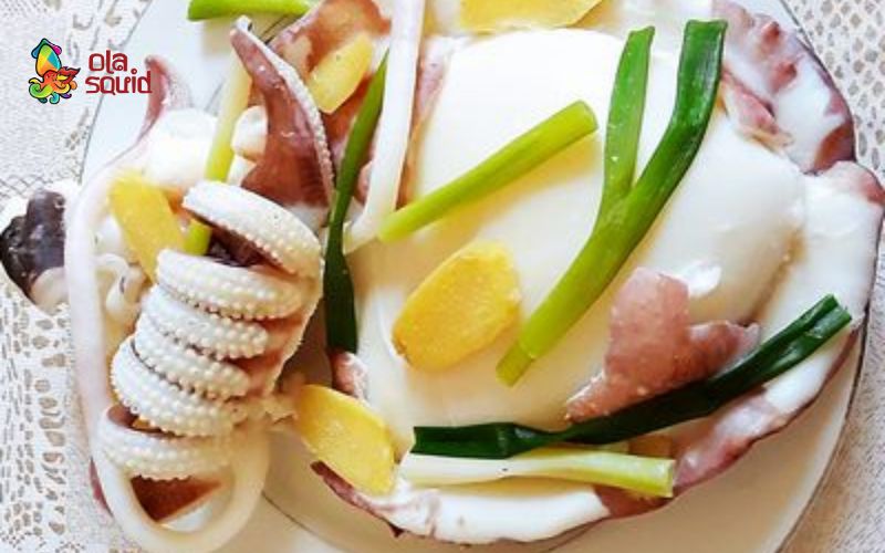 Cách làm mực nang hấp gừng giòn ngọt, đơn giản mà ngon 3 Cách hấp mực nang với gừng giòn ngọt