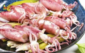 lemongrass steamed squid