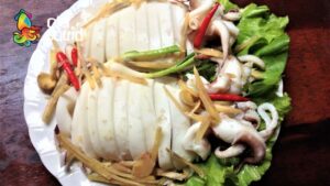 Thời gian hấp mực nang chín