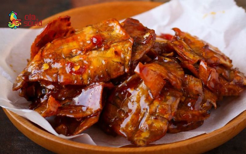 Cách làm mực ngào Bình Định hấp dẫn mà ai cũng mê 1 Món mực ngào cay nồng và hấp dẫn