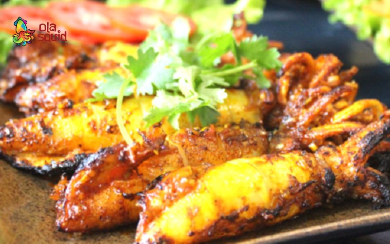 Mực trứng làm gì ngon nhất? Gợi ý 10 món dễ làm tại nhà 10 Mực nướng muối ớt đậm đà và thơm lừng