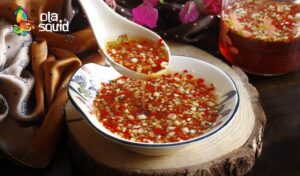 Nước chấm mực hấp mắm gừng truyền thống