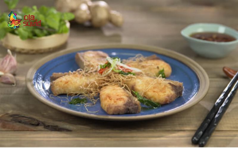 Cá bớp làm món gì ngon? Top 16 công thức chế biến hấp dẫn 10 Cá bớp chiên giòn sốt mận ăn là mê