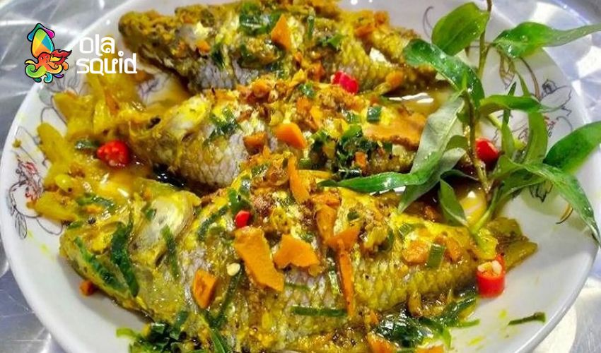 Cá diếc làm món gì ngon? 15 cách chế biến cá diếc thơm ngon, đậm vị 7 Cá diếc kho nghệ