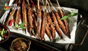 Cá kèo nướng muối ớt