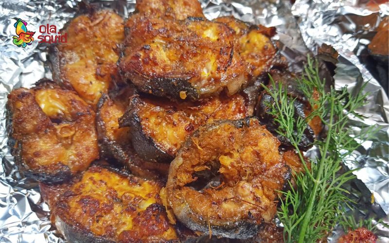 Cá nhám làm món gì ngon? Tổng hợp 12 món ngon bổ dưỡng 8 Món cá nhám nướng riềng mẻ thơm lừng