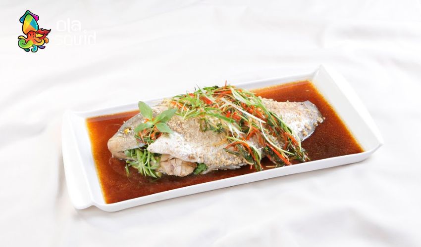 Cá tai tượng làm món gì ngon? 11 món ăn bổ dưỡng từ cá tai tượng 6 Cá tai tượng hấp xì dầu