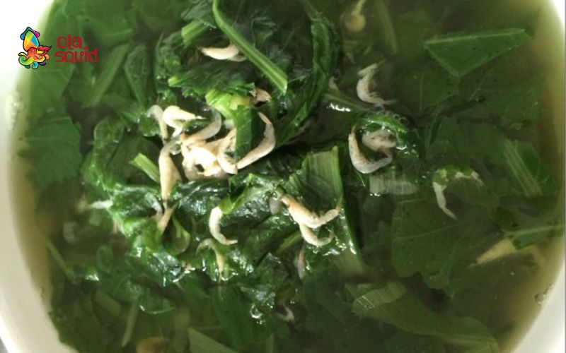 Tép khô làm món gì ngon? 14 món dân dã mà cực đưa cơm 14 Canh cải nấu tép khô phù hợp cho những ngày hè nóng