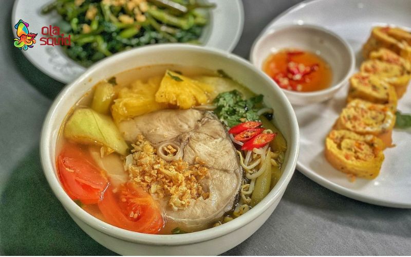 Cá bớp làm món gì ngon? Top 16 công thức chế biến hấp dẫn 5 Canh chua cá bớp nấu dứa thanh mát