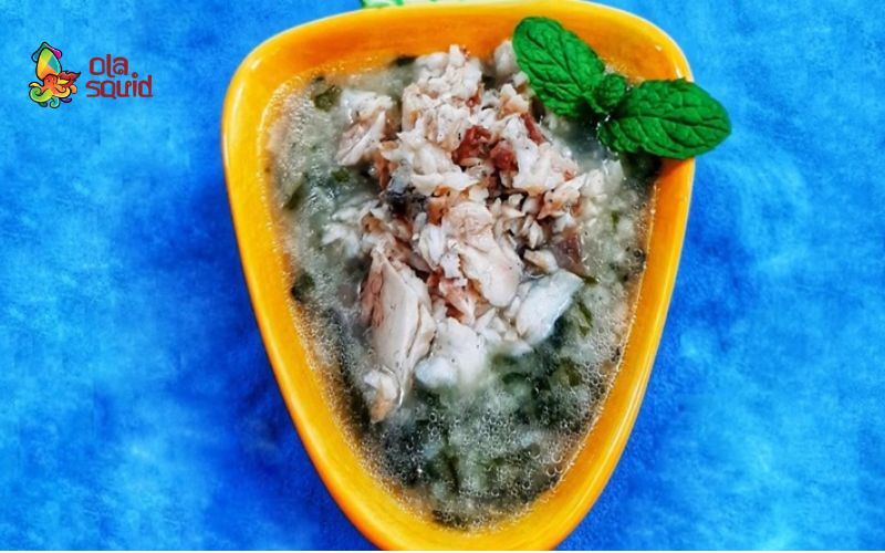 Cá bớp làm món gì ngon? Top 16 công thức chế biến hấp dẫn 8 Cháo cá bớp rong biển bổ dưỡng