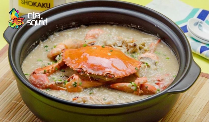 Cua biển làm món gì ngon? Xem ngay list 15 món siêu hấp dẫn 14 Cháo cua biển
