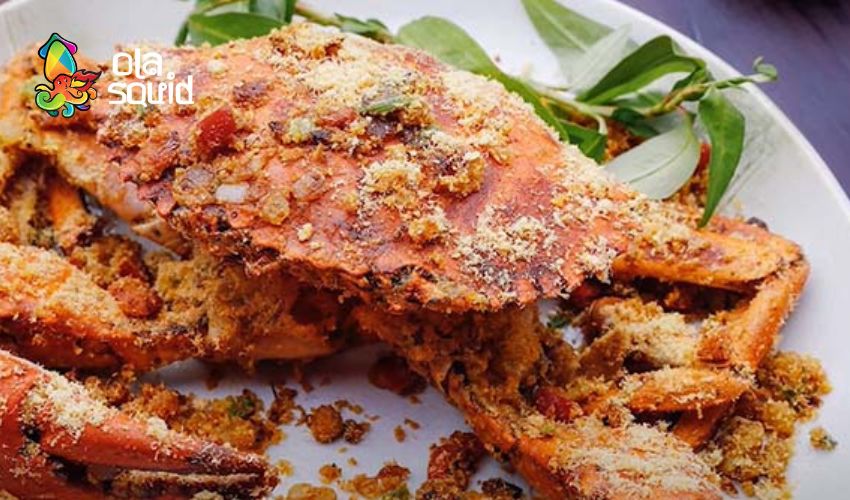 Cua biển làm món gì ngon? Xem ngay list 15 món siêu hấp dẫn 2 Cua biển rang muối