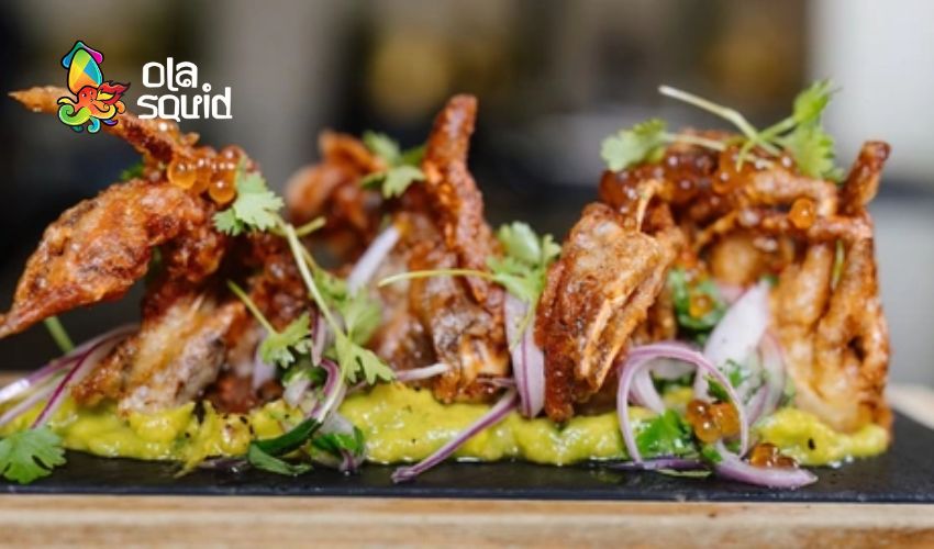 Cua lột làm món gì ngon? 10 món ngon dễ làm mà mẹo chọn cua tươi 3 Cua lột nướng sa tế